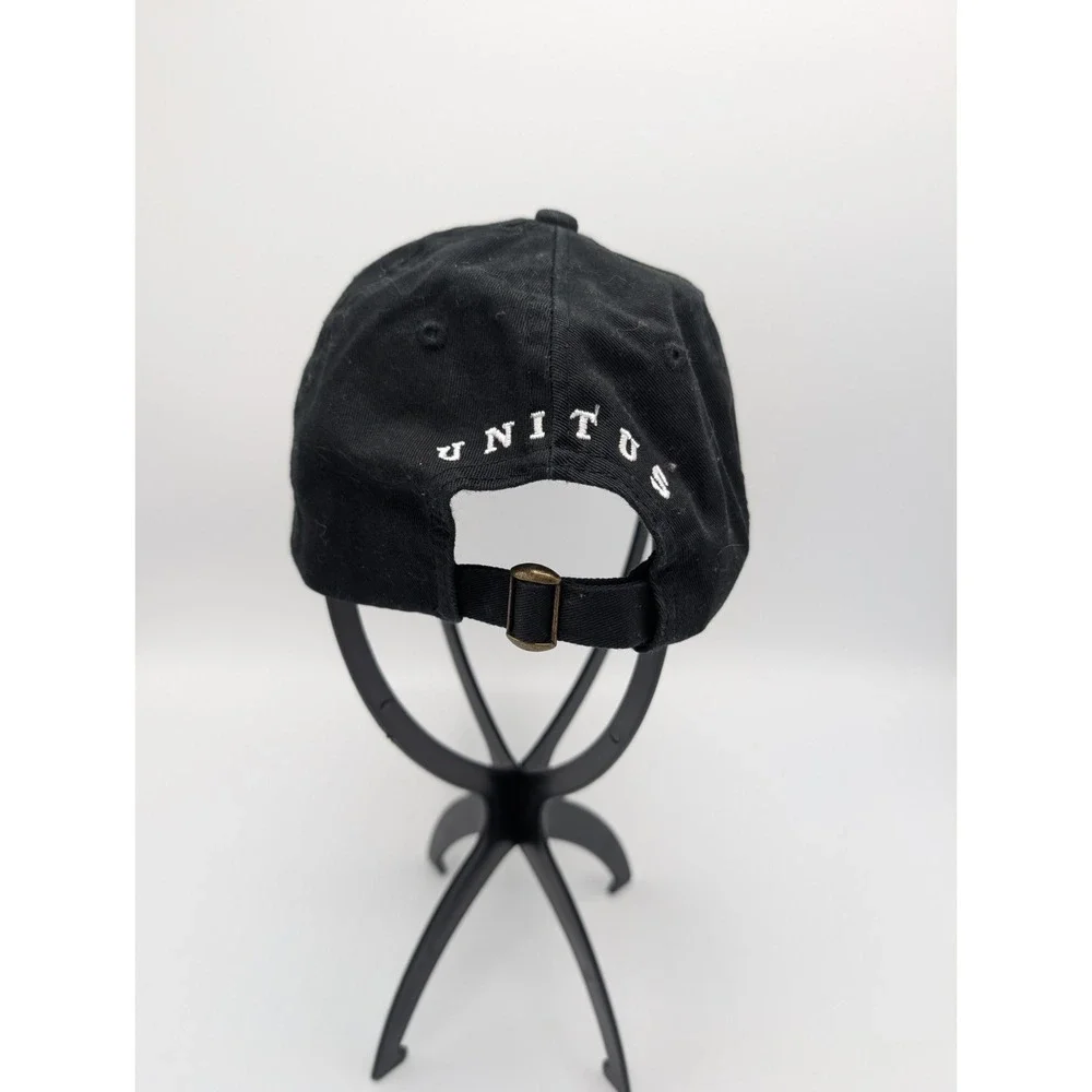 Unitus Black & Blue Embroidered‎ Baseball Dad Cap Hat Adjustable Back Cotton
